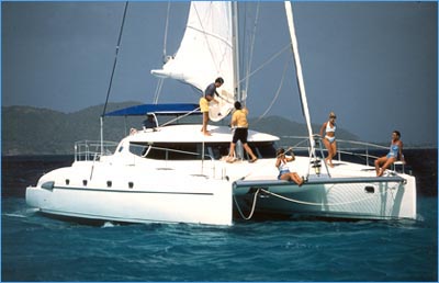 Eine Bahia 46 von Fountaine-Pajot!